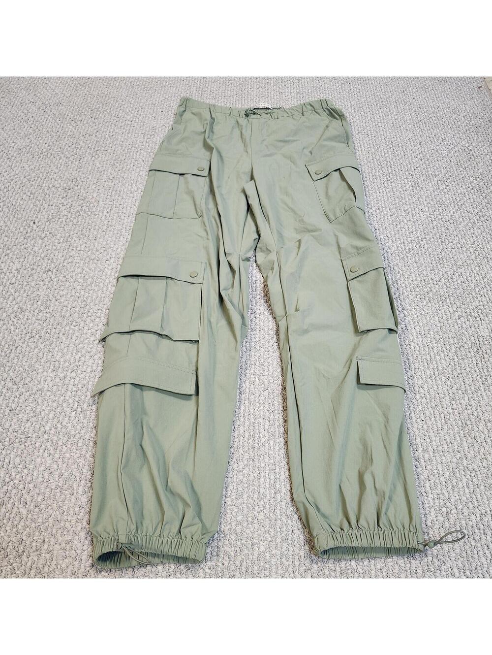 Alice + Olivia Olympia Lightweight Olive Green Cargo Size 10